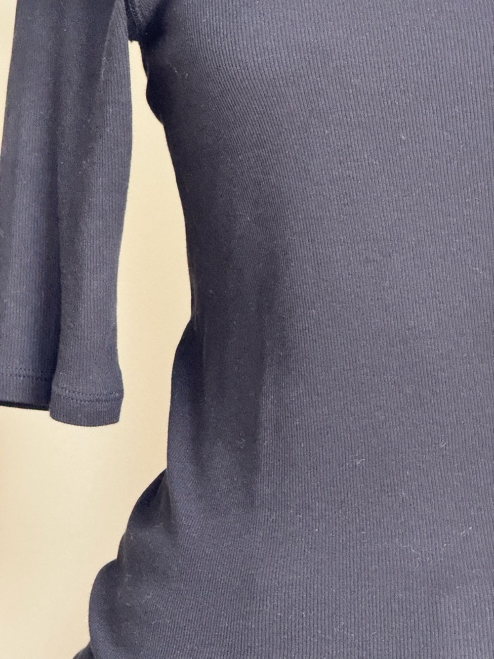 Everlane Classic Black Scoop Neck Women’s Topsize Medium - Picture 3 of 4